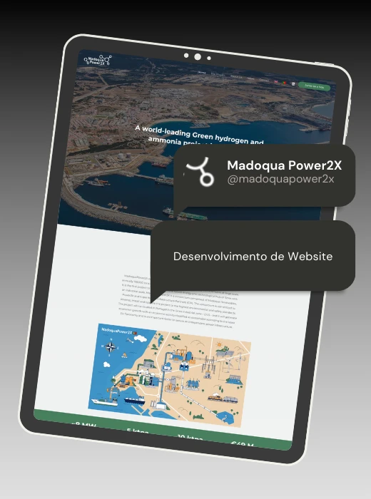 Madoqua Power2x - Portefólio Webfarus