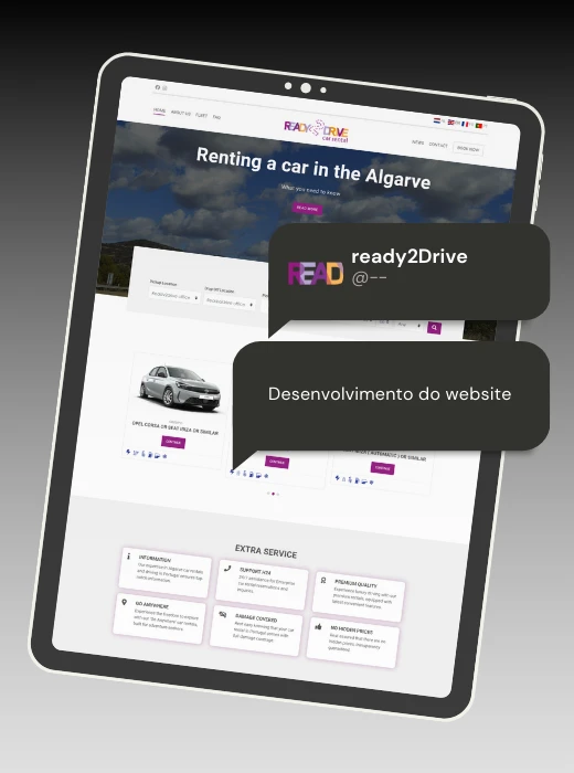 Rent a Car - Portefólio Webfarus